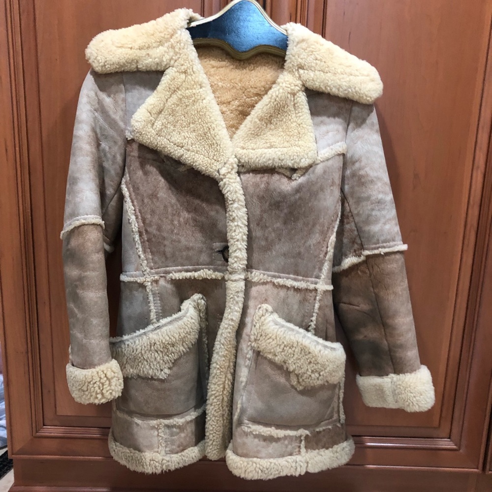 Vintage shearling coat